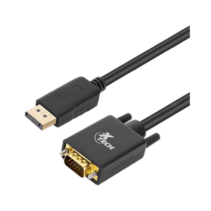 XTech DisplayPort male to VGA male cable 1.7m