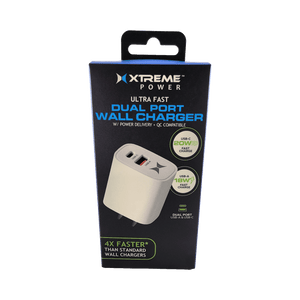 Xtreme Ultra Fast Dual Port Wall Charger 20W