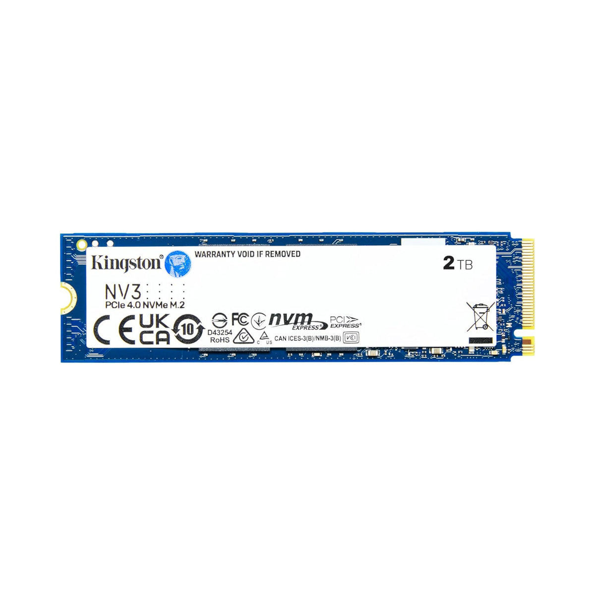 Kingston NV3 2 TB NVMe M.2 2280 SSD