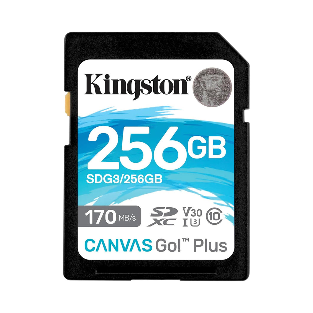 Kingston Canvas Go Plus 256GB SDXC Card