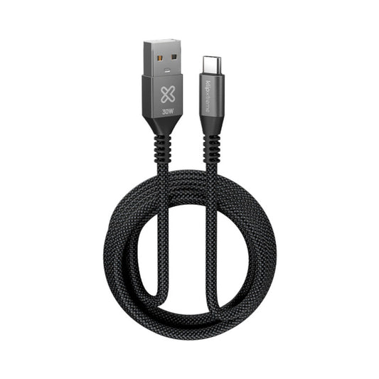 KlipXtreme PowerGo 050 USB-C to USB-C Cable 10 ft 30W