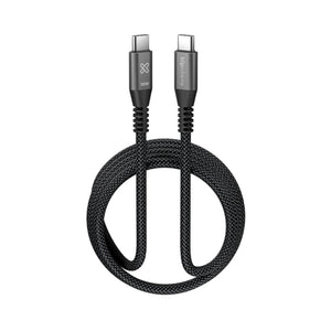 KlipX PowerGo 550 100W 6ft USB-C to USB-C