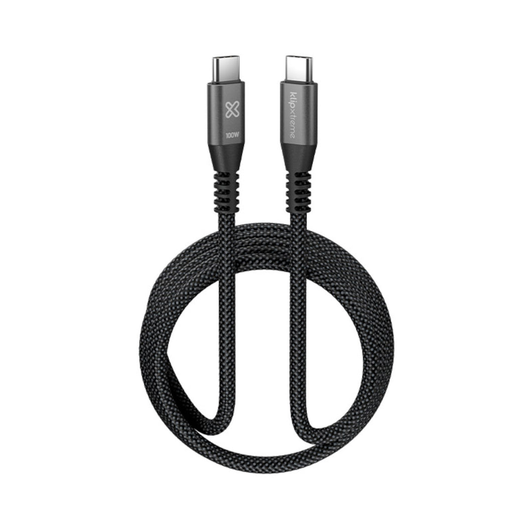 KlipX PowerGo 550 100W 6ft USB-C to USB-C