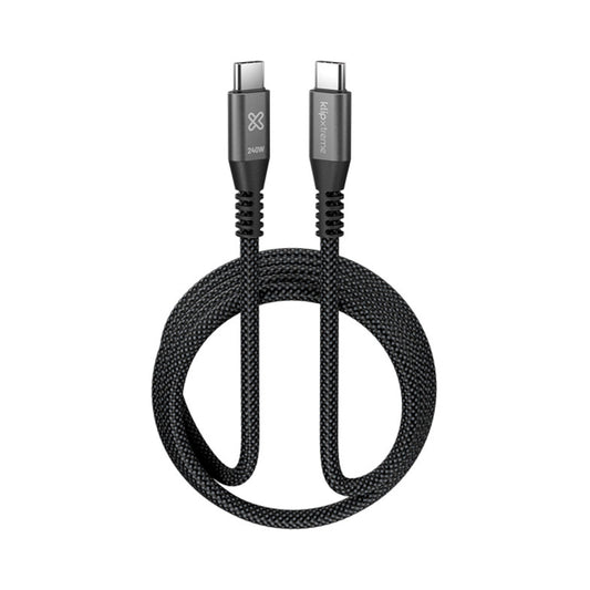 KlipXtreme PowerGo 750 USB-C to USB-C Cable 10 ft 240W