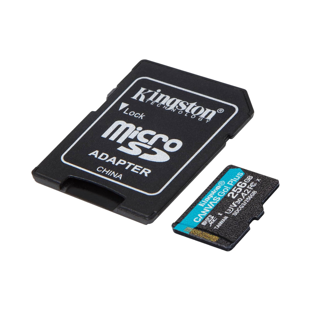 Kingston Canvas Go! Plus 256GB Micro SD