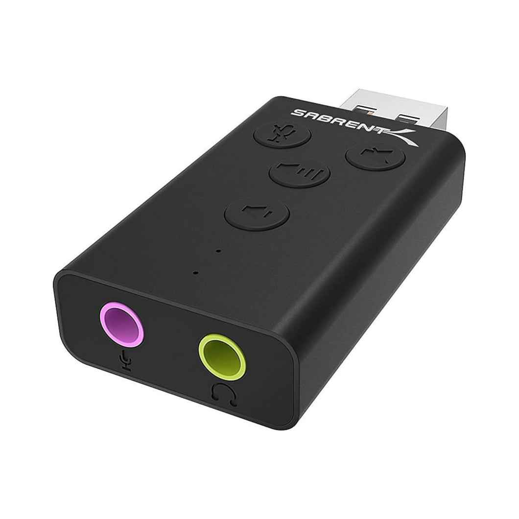 Sabrent AU-DDAB USB Aluminium Stereo Sound Adapter
