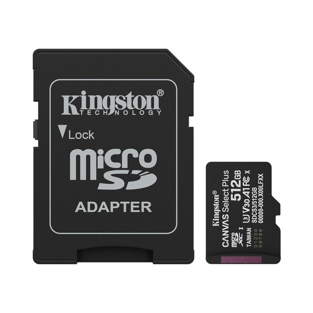 Kingston Canvas Select Plus 512GB microSD