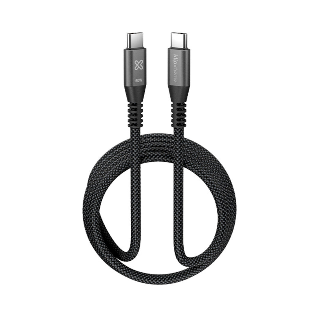 KlipX PowerGo 250 60W 6ft USB-C to USB-C