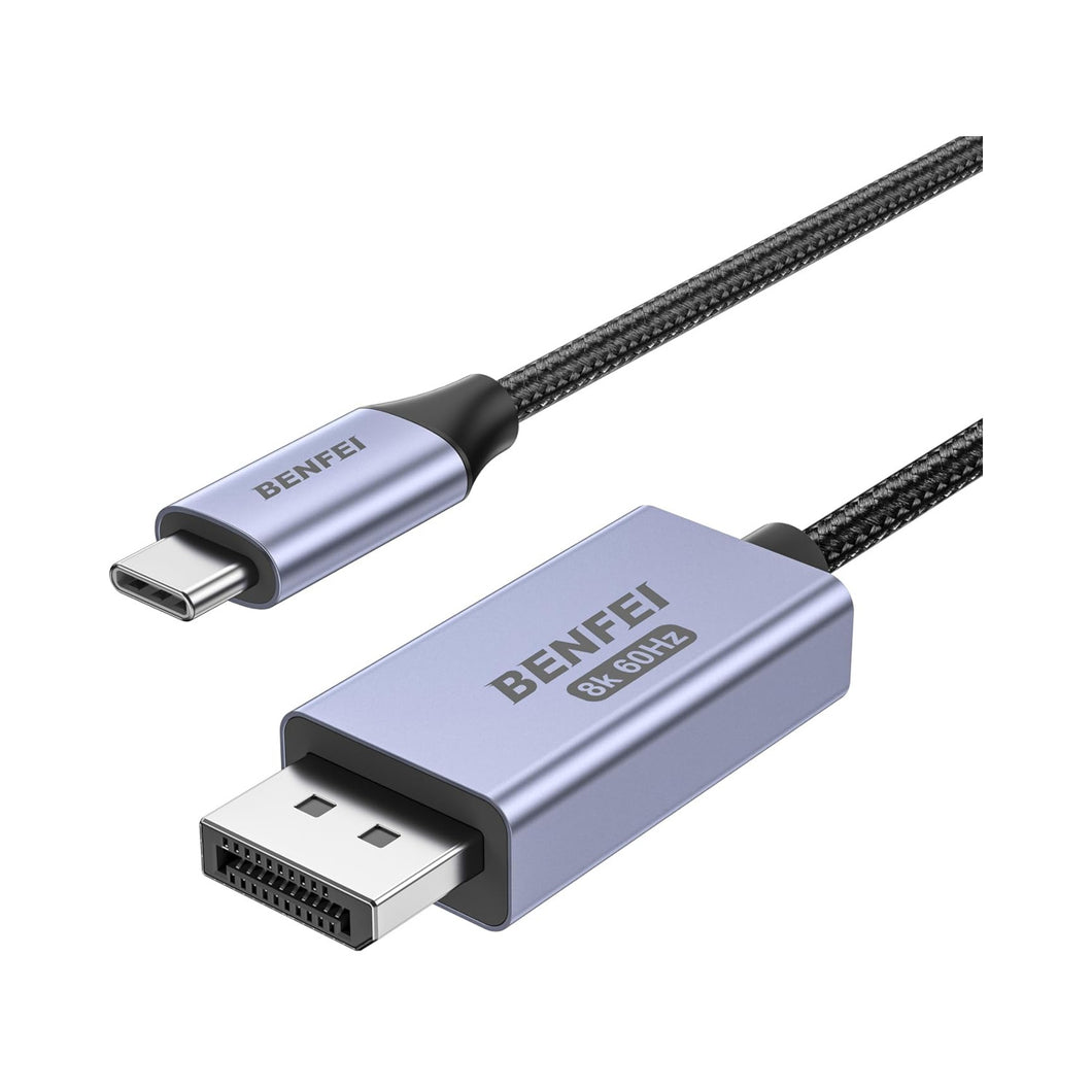Benfei USB-C to DisplayPort 8K 6ft