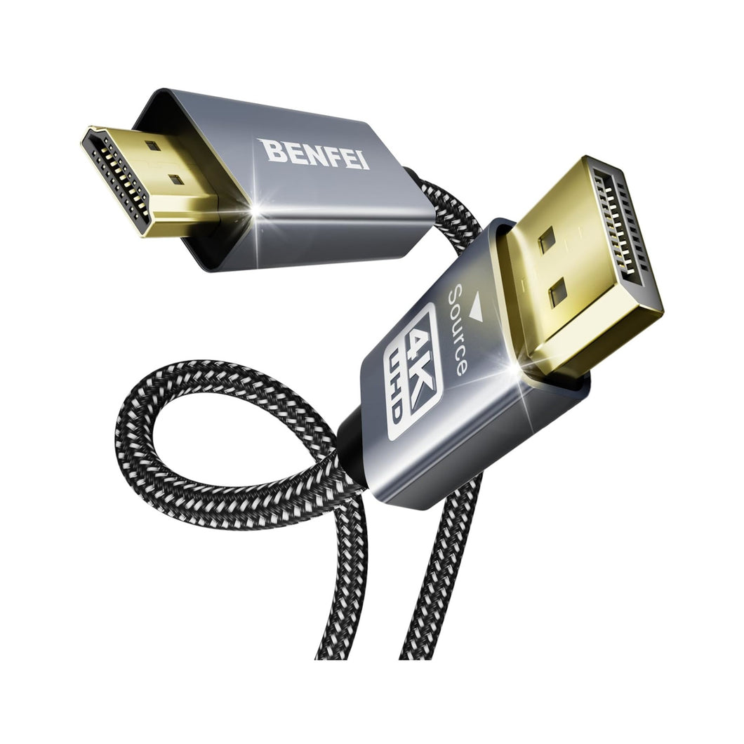 Benfei DisplayPort to DisplayPort 6ft