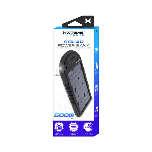 Xtreme Solar Power Bank 20W USB-C-USB-A 15W Wireless