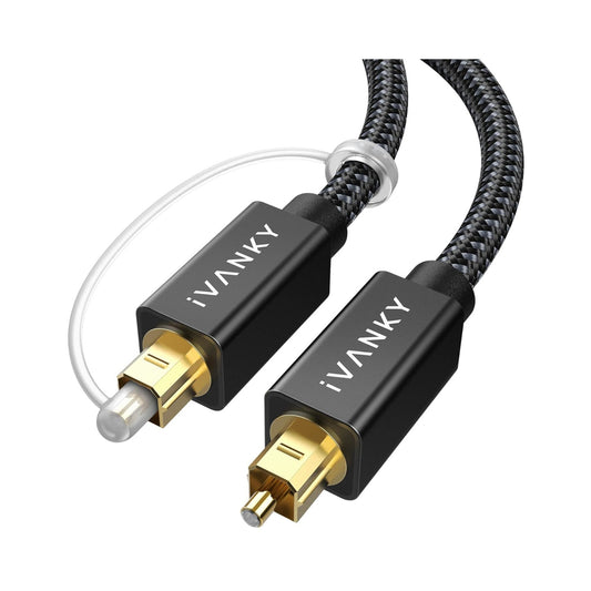 IVANKY Optical Cable 10ft Toslink Audio