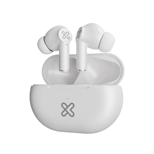 KlipXtreme KTE-015WH Buds-Fi ENC Bluetooth Earbuds White