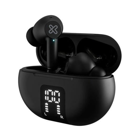 KlipXtreme KTE-755BK EdgeBuds ANC Bluetooth Earbuds Black