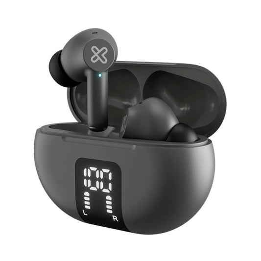 KlipXtreme KTE-755GR EdgeBuds ANC Bluetooth Earbuds Gray