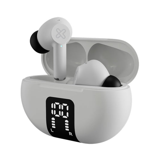 KlipXtreme KTE-755WH EdgeBuds ANC Bluetooth Earbuds White