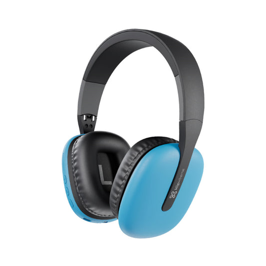 KlipXtreme KWH-010BL ZoundTune Bluetooth On-Ear Headphones Blue