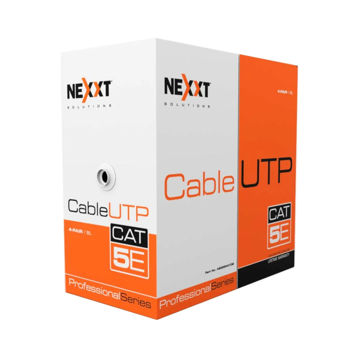 Nexxt Cat5e UTP 1000 ft CM Bulk Cable Blue