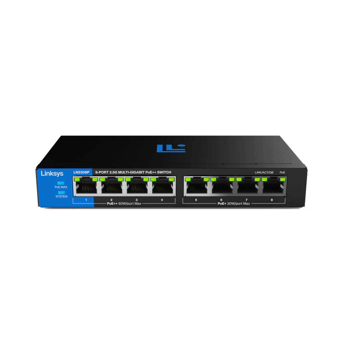 Linksys LN2308 8-Port 2.5G Multi-Gig Switch