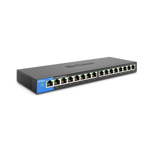 Linksys LGS116 16-Port Gigabit Unmanaged Switch