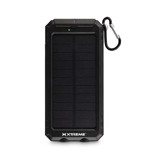 Xtreme 20000mAh Solar Wireless Power Bank Black