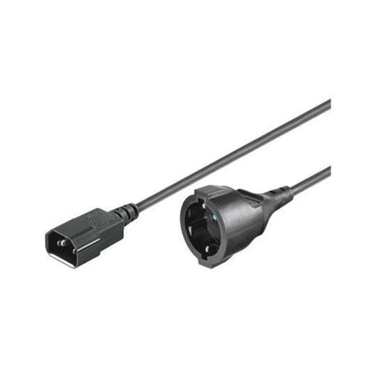 Generic IEC C14 to Schuko Power Cable 30cm