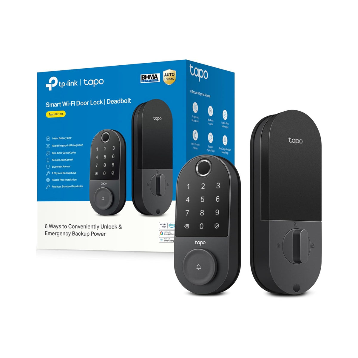 TP-Link Tapo DL110 Smart Wi-Fi Door Lock