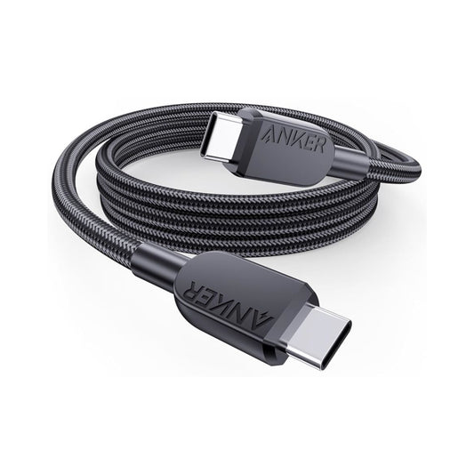 Anker USB-C to USB-C 3ft 240W Cable Black