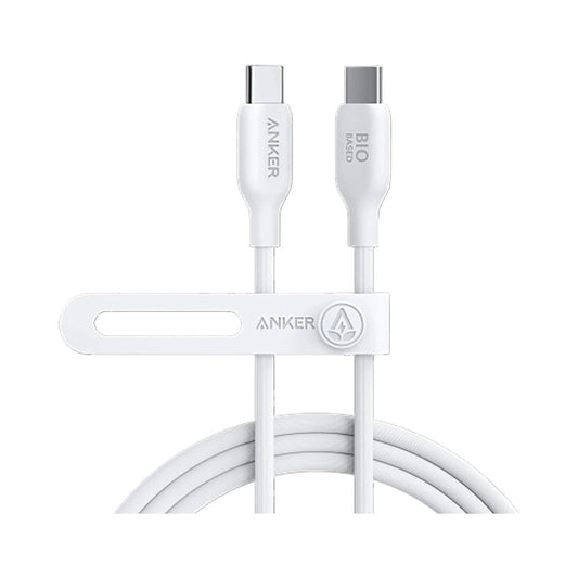 Anker USB-C to USB-C 3ft 140W Bio-Cable White
