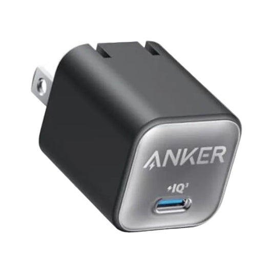 Anker 511 Nano3 30W USB-C GaN Charger Black