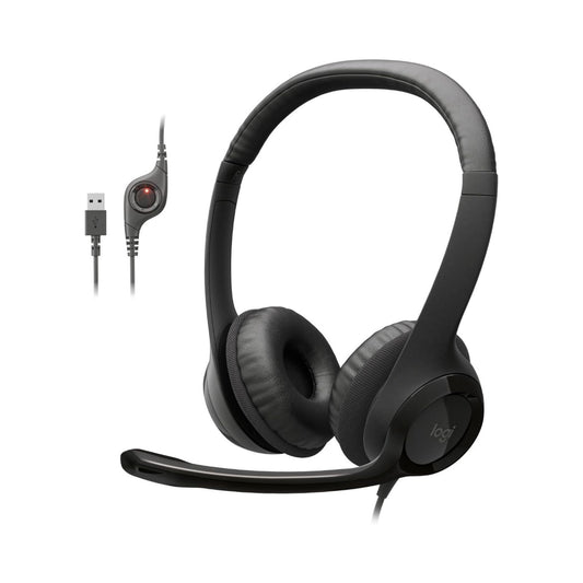 Logitech H390 USB-C Wired Stereo Headset