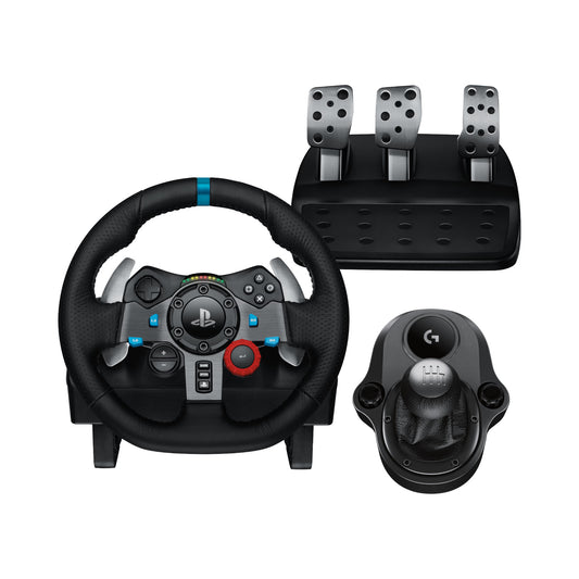 Logitech G29 Driving Force Wheel Pedals Shifter PlayStation