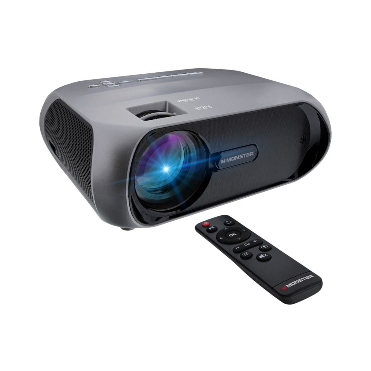 Monster Vision 1080p LED WiFi Projector 3000lm