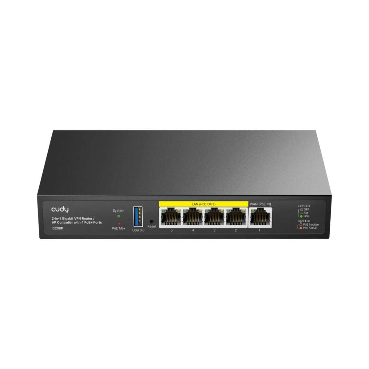 Cudy C200P 2-in-1 SMB Router AP Controller PoE