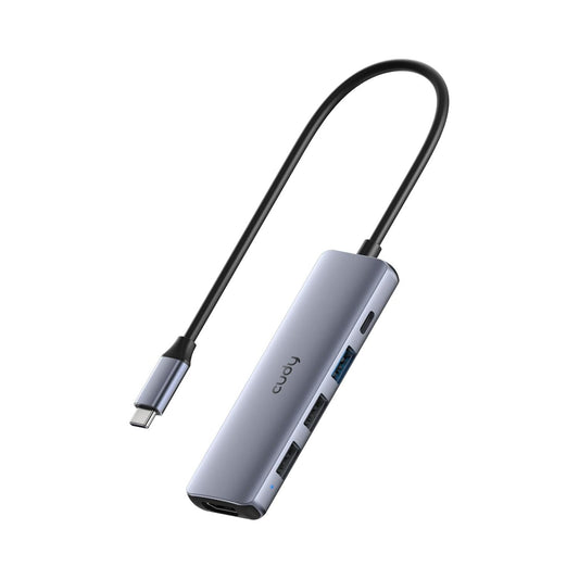 Cudy UH405 USB-C Hub HDMI 4K USB-A PD 100W