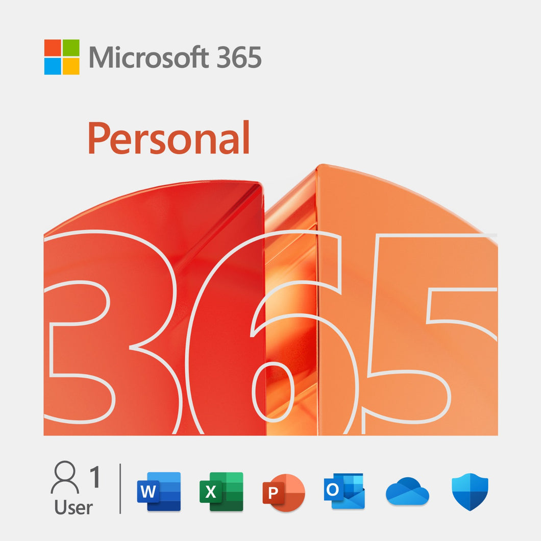 Microsoft Office 365 Personal (1-Year License, 1 User)