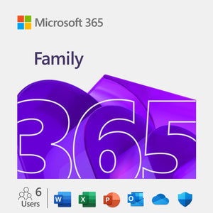 Microsoft Office 365 Family (1-Year License, 6 Users)