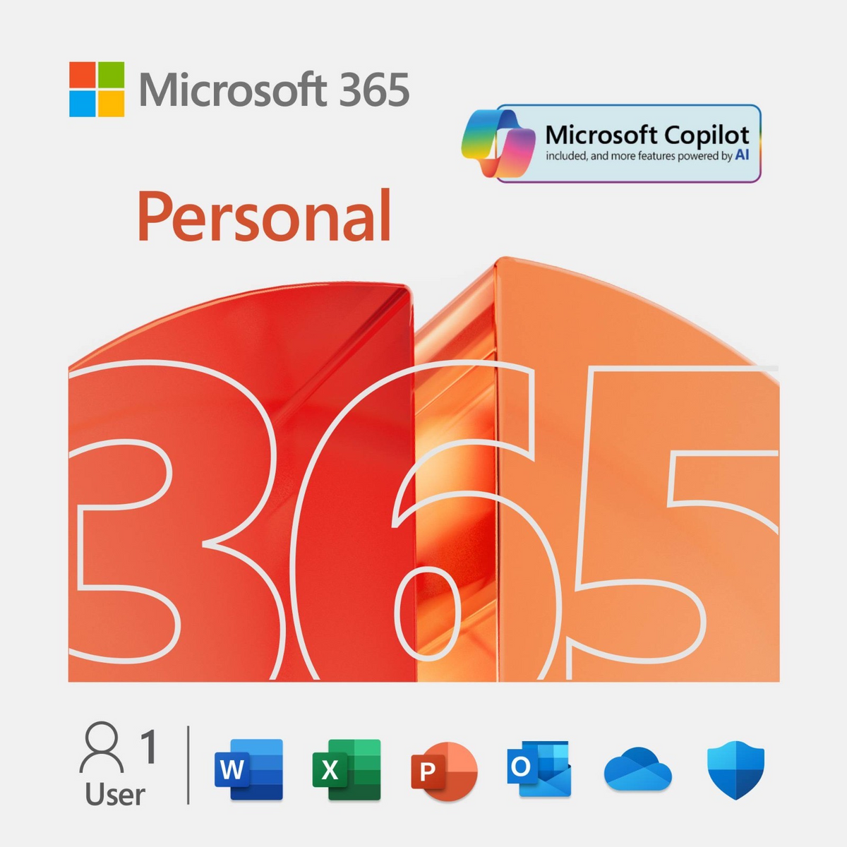 Microsoft Office 365 Personal (1-Year License, 1 User)