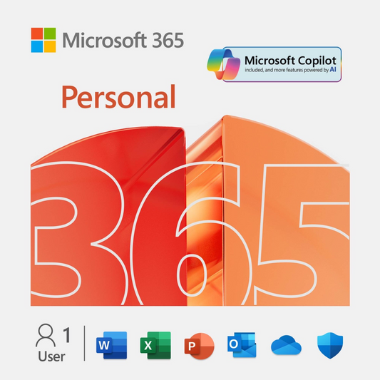 Microsoft Office 365 Personal (1-Year License, 1 User)