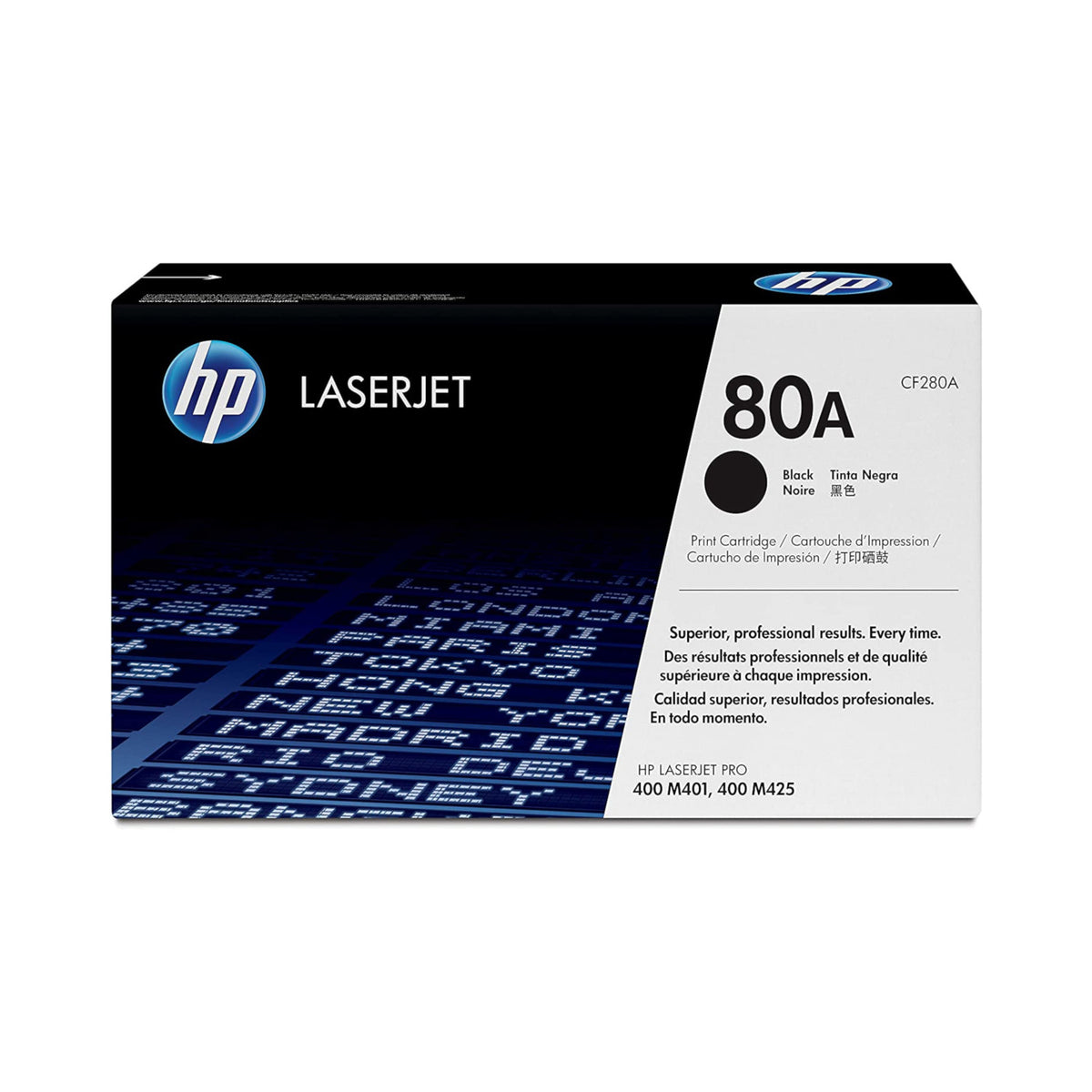 HP 80A Black Toner Cartridge