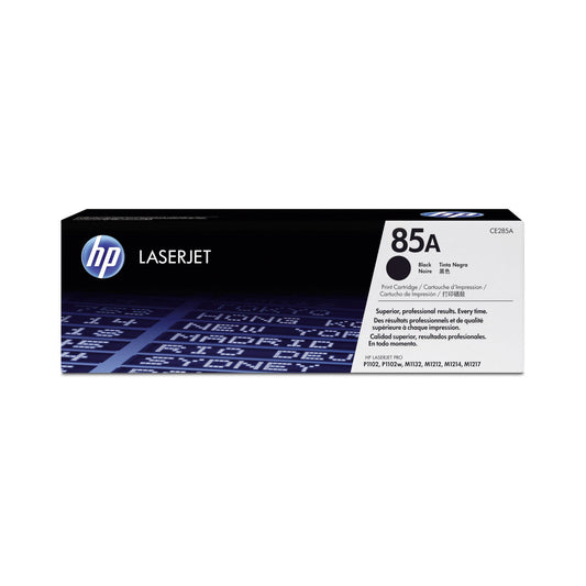 HP 85A Toner (CE285AD, 2-Pack) - Black