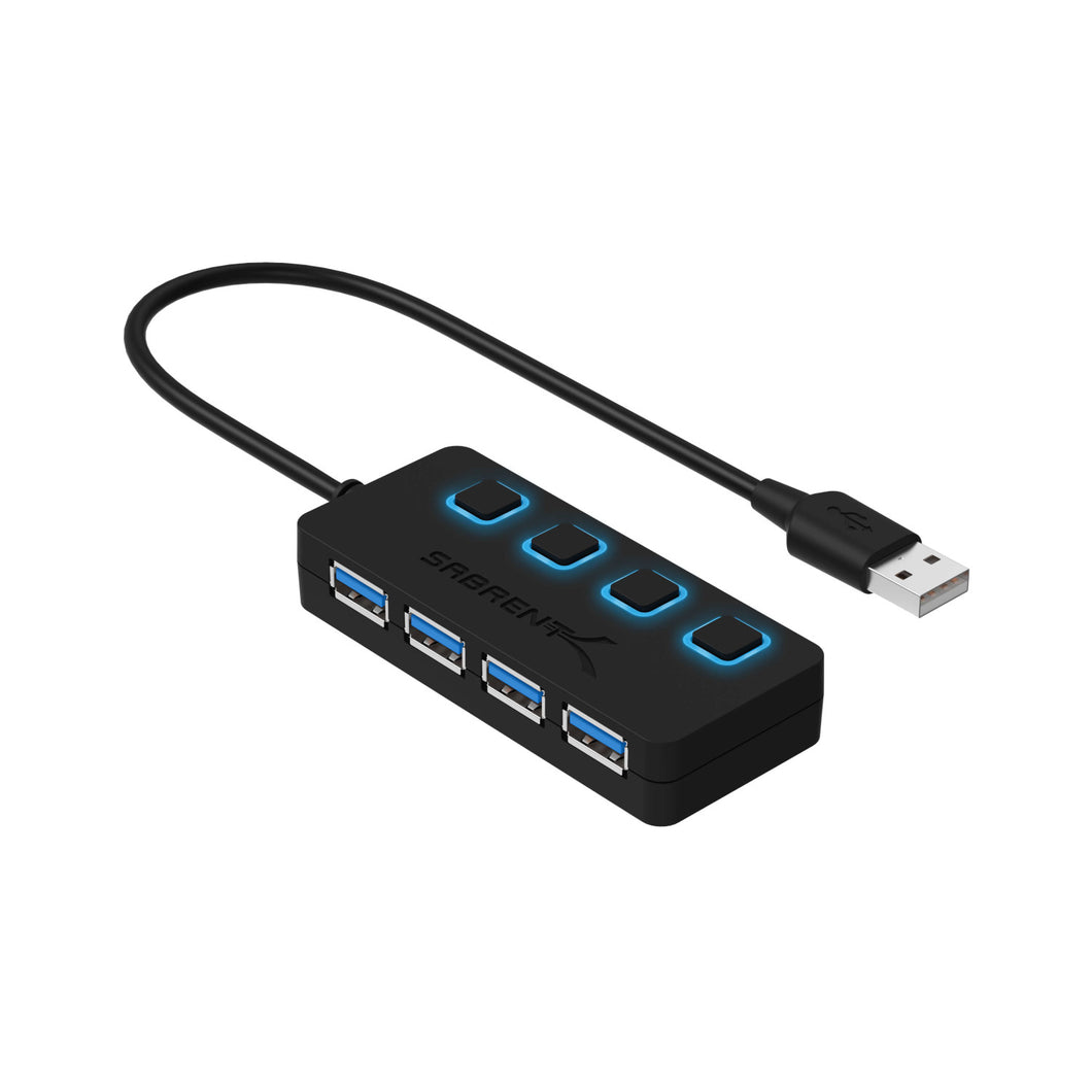 Sabrent HB-UM43 USB Hub 3.0 4p