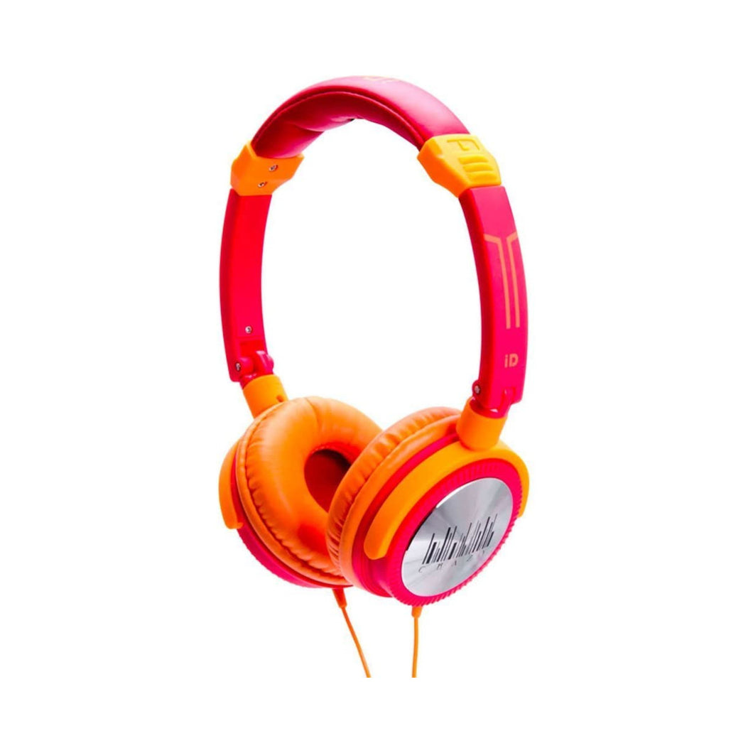Idance Orange & Red Dj Headphones Mic
