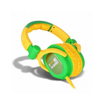 Load image into Gallery viewer, Idance Green/yellow Dj Headphones Mic
