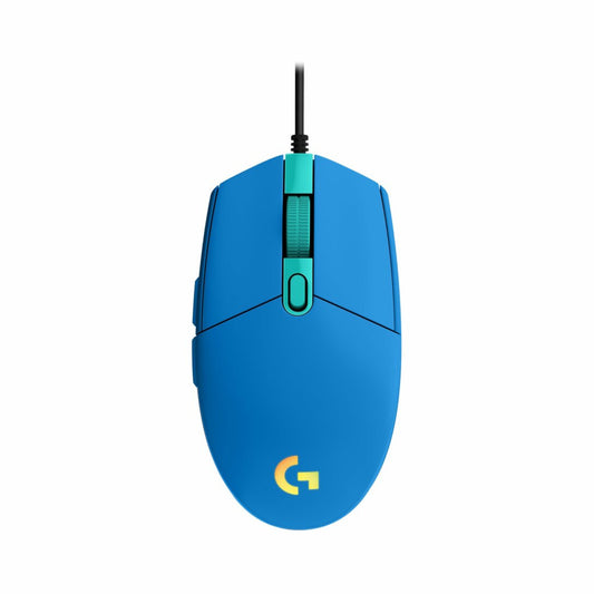 Logitech G203 Lightsync USB Mouse Blue
