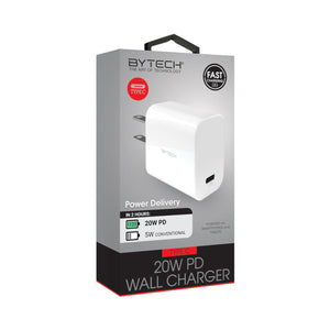 Bytech 20W USB-C Fast Charging Wall Charger