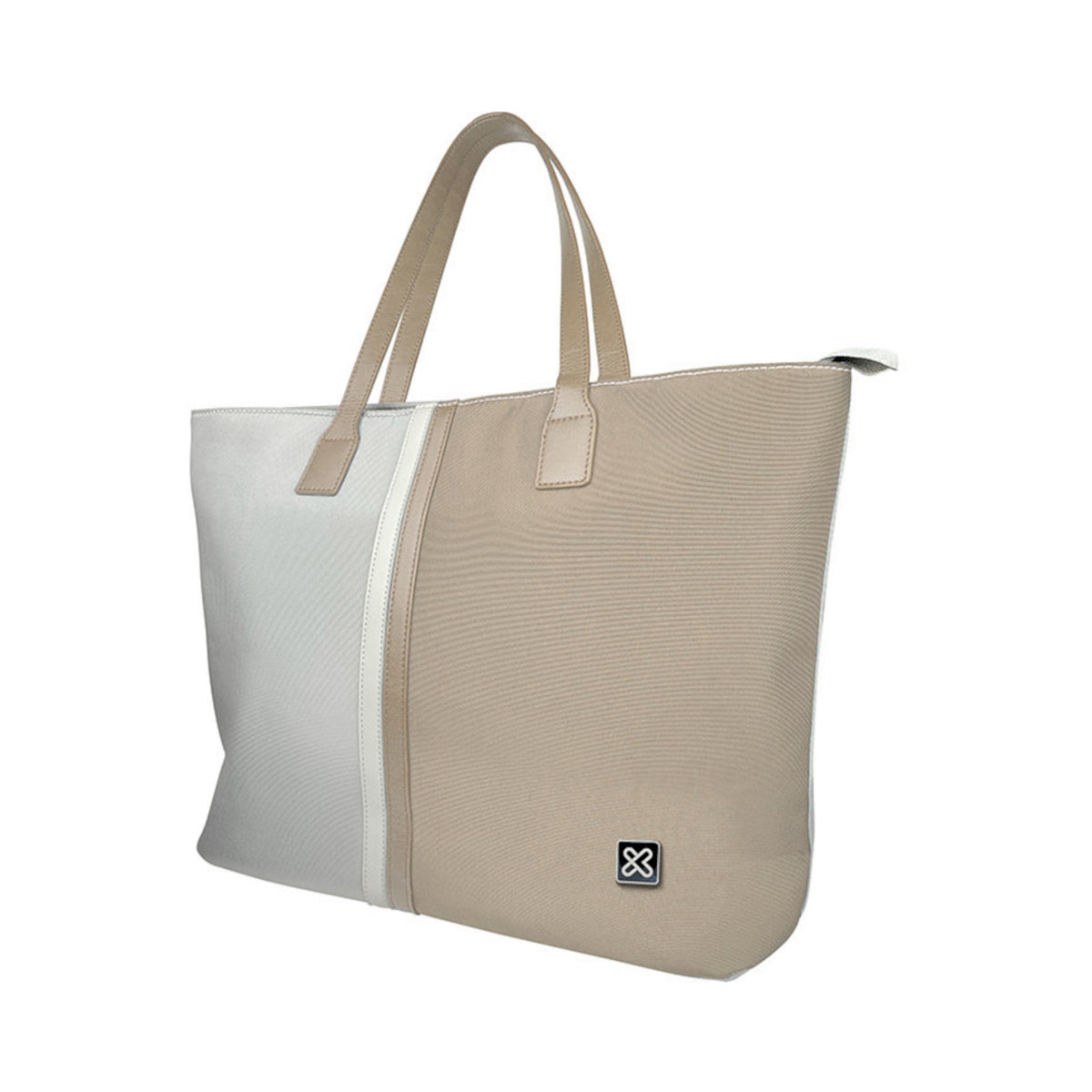 KlipX Capri Laptop handbag 15.6" Beige