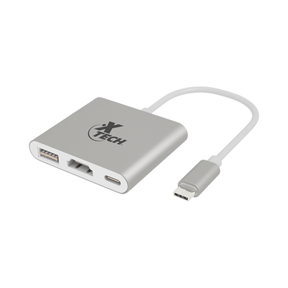 Xtech XTC-565 3-in-1 USB-C Multiport Adapter