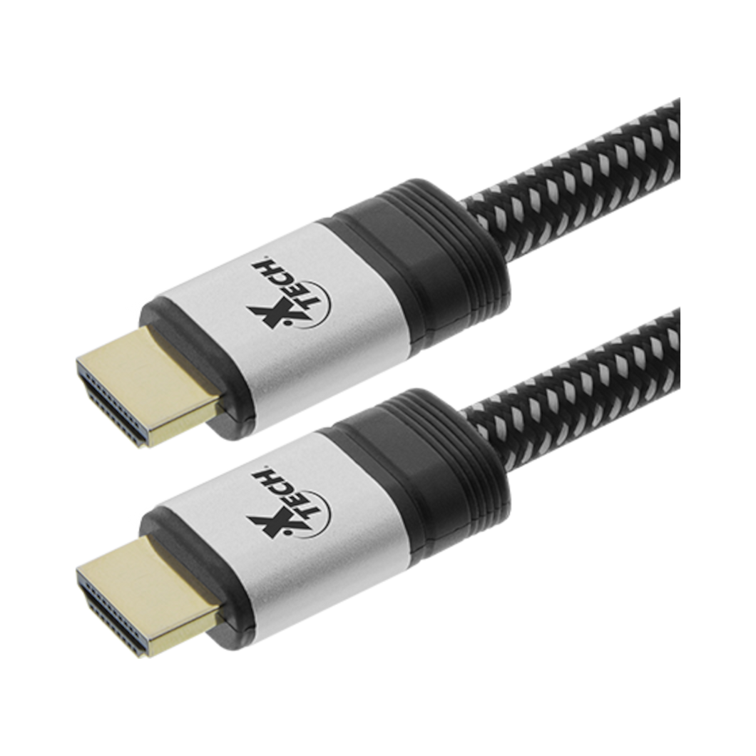 XTech HDMI Braided Cable M/M 10f