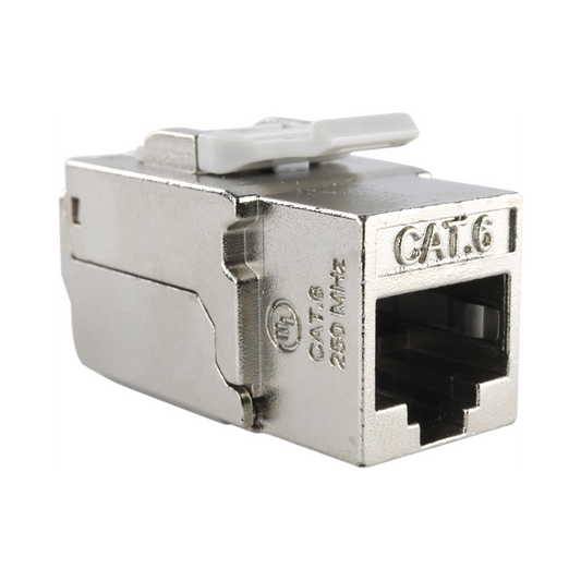 Nexxt Shielded Keystone Jack Cat6 Toolless